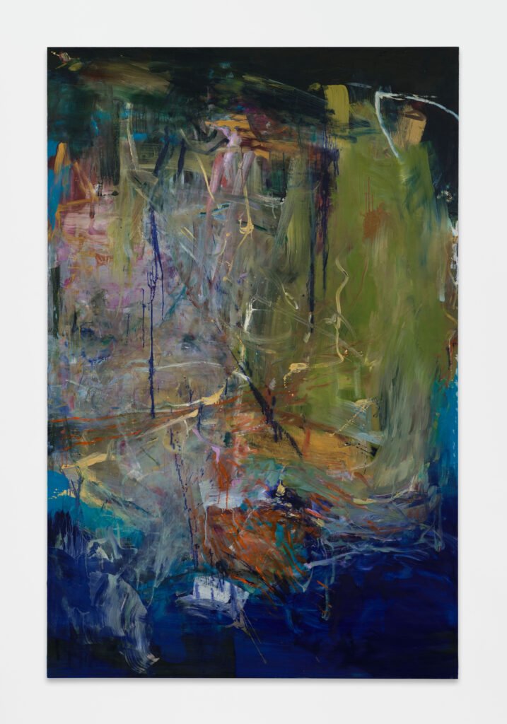 Twin Spring, 2025Oil on linen,177.8 &times; 116.2 cm (70 &times; 45.75 in)