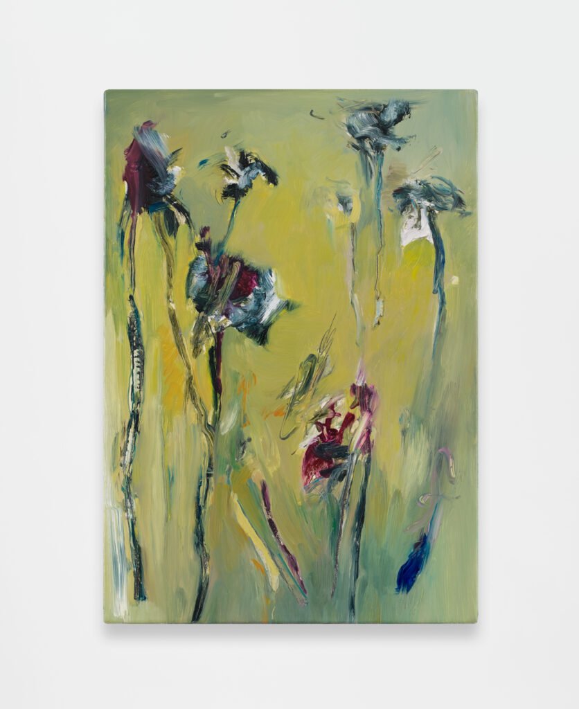 Spiral, 2025Oil on canvas,46.4 &times; 31.8 cm (18.25 &times; 12.5 in)