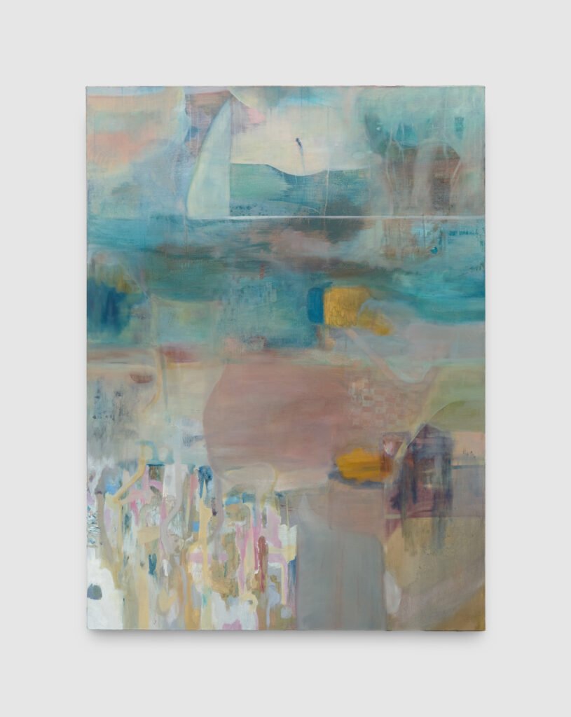 Rose Into, 2026
Oil, egg tempera and casein on linen
130 x 100 cm
51 ¼ x 39 ¼ in